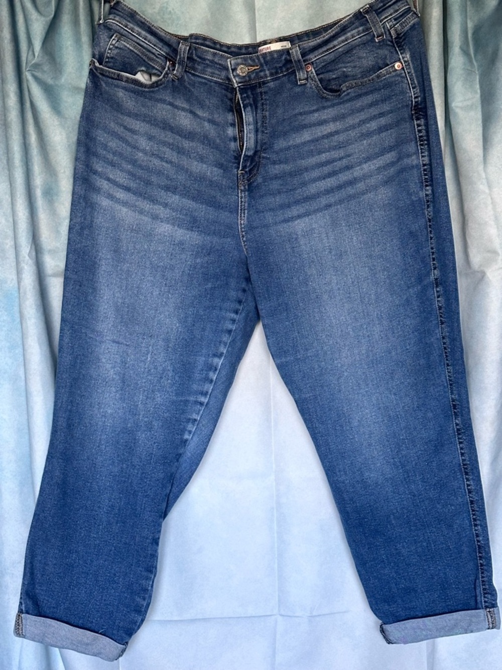 Signature by Levi Strauss Women’s Relaxed Blue Denim Jeans